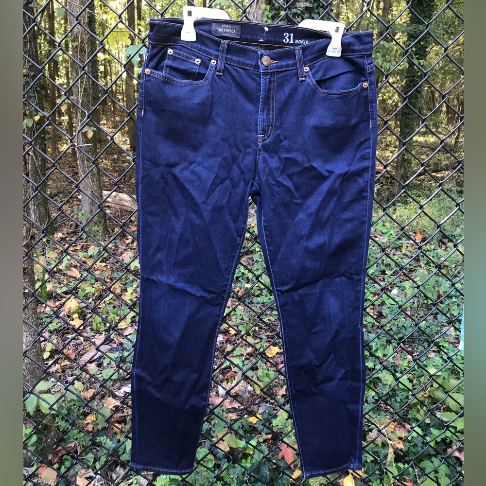 J.CREW TOOTHPICK JEANS
